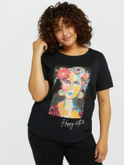 Fiorella Rubino Top E T-Shirt|T-shirt Happy 20th