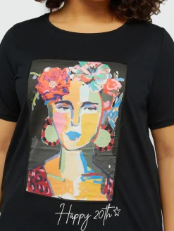 Fiorella Rubino Top E T-Shirt|T-shirt Happy 20th