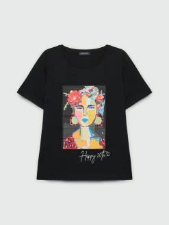Fiorella Rubino Top E T-Shirt|T-shirt Happy 20th
