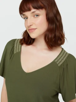Fiorella Rubino Top E T-Shirt|T-shirt In Jersey Crêpe