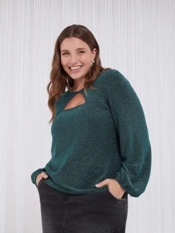 Fiorella Rubino Top E T-Shirt|T-shirt In Jersey Lurex