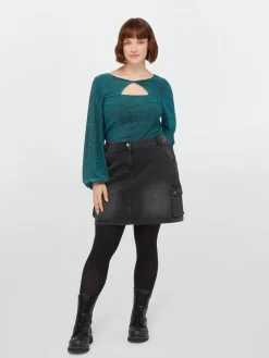 Fiorella Rubino Top E T-Shirt|T-shirt In Jersey Lurex