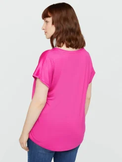 Fiorella Rubino Top E T-Shirt|T-shirt In Raso E Jersey