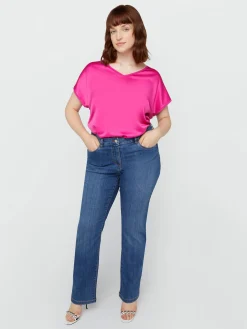 Fiorella Rubino Top E T-Shirt|T-shirt In Raso E Jersey