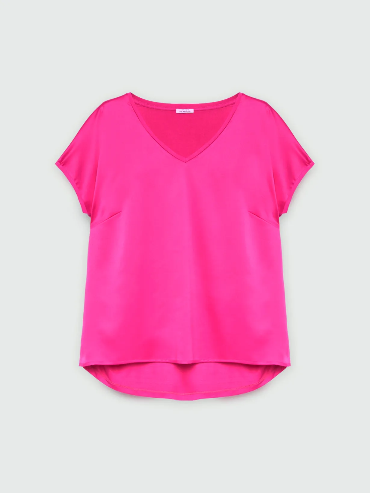 Fiorella Rubino Top E T-Shirt|T-shirt In Raso E Jersey