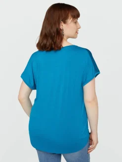 Fiorella Rubino Top E T-Shirt|T-shirt In Raso E Jersey