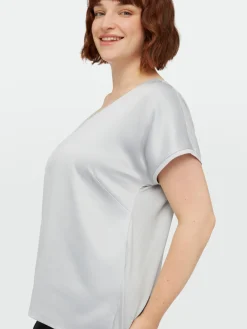 Fiorella Rubino Top E T-Shirt|T-shirt In Raso E Jersey