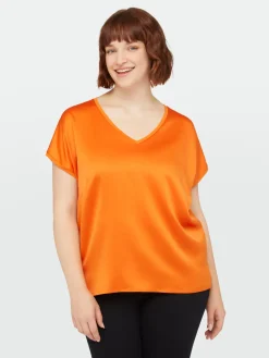 Fiorella Rubino Top E T-Shirt|T-shirt In Raso E Jersey