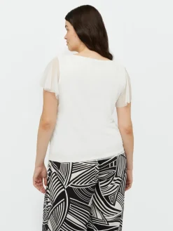 Fiorella Rubino Top E T-Shirt|T-shirt In Tulle