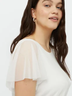 Fiorella Rubino Top E T-Shirt|T-shirt In Tulle