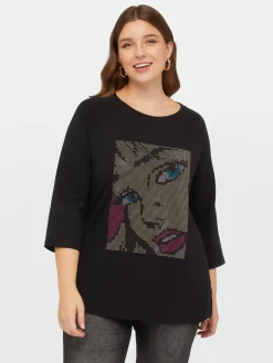 Fiorella Rubino Top E T-Shirt|T-shirt Pop Art Style