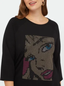 Fiorella Rubino Top E T-Shirt|T-shirt Pop Art Style