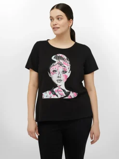 Fiorella Rubino Top E T-Shirt|T-shirt Stampata