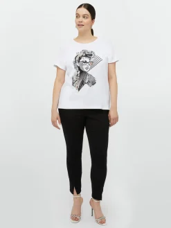 Fiorella Rubino Top E T-Shirt|T-shirt Stampata
