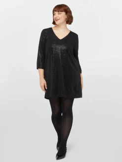 Fiorella Rubino Vestiti|Vestito Corto Con Cristalli