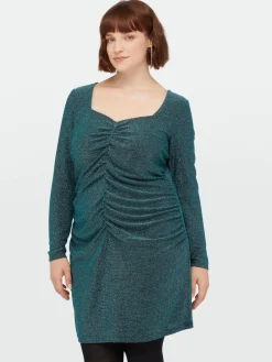 Fiorella Rubino Vestiti|Vestito Corto In Jersey Lurex