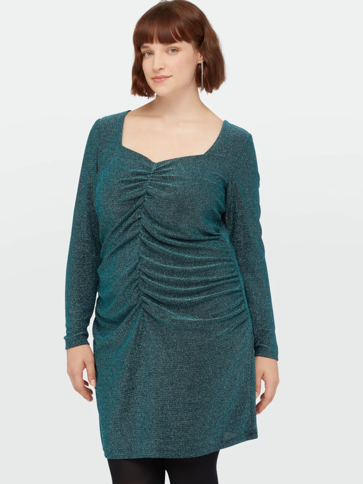 Fiorella Rubino Vestiti|Vestito Corto In Jersey Lurex