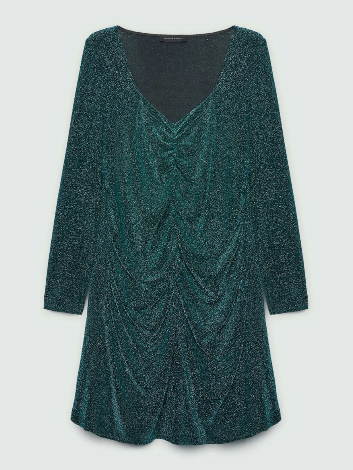 Fiorella Rubino Vestiti|Vestito Corto In Jersey Lurex