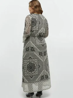 Fiorella Rubino Vestiti|Vestito In Tulle Stampa Bandana
