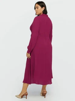 Fiorella Rubino Vestiti|Vestito Lungo Con Nodo Sul Davanti