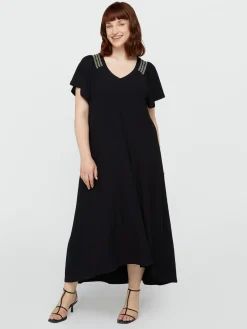 Fiorella Rubino Vestiti|Vestito Lungo In Jersey Crêpe