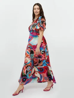 Fiorella Rubino Vestiti|Vestito Lungo Multicolor