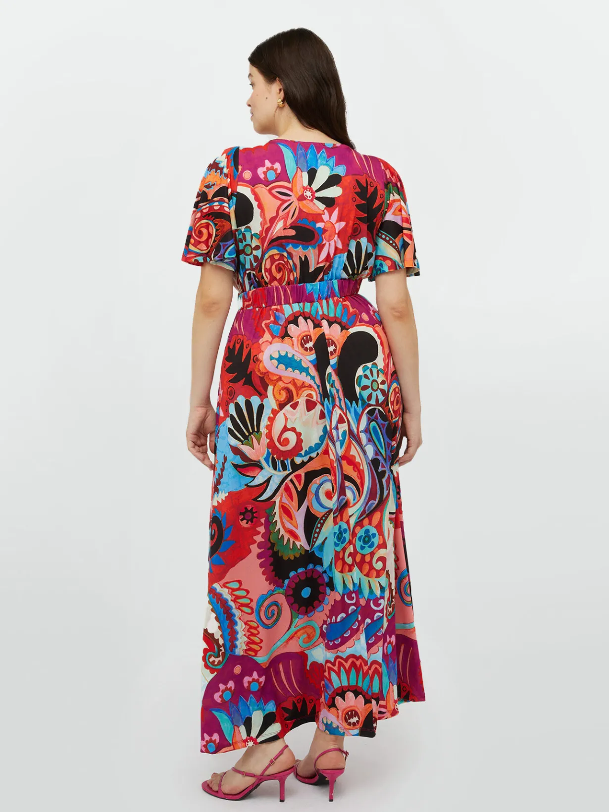 Fiorella Rubino Vestiti|Vestito Lungo Multicolor