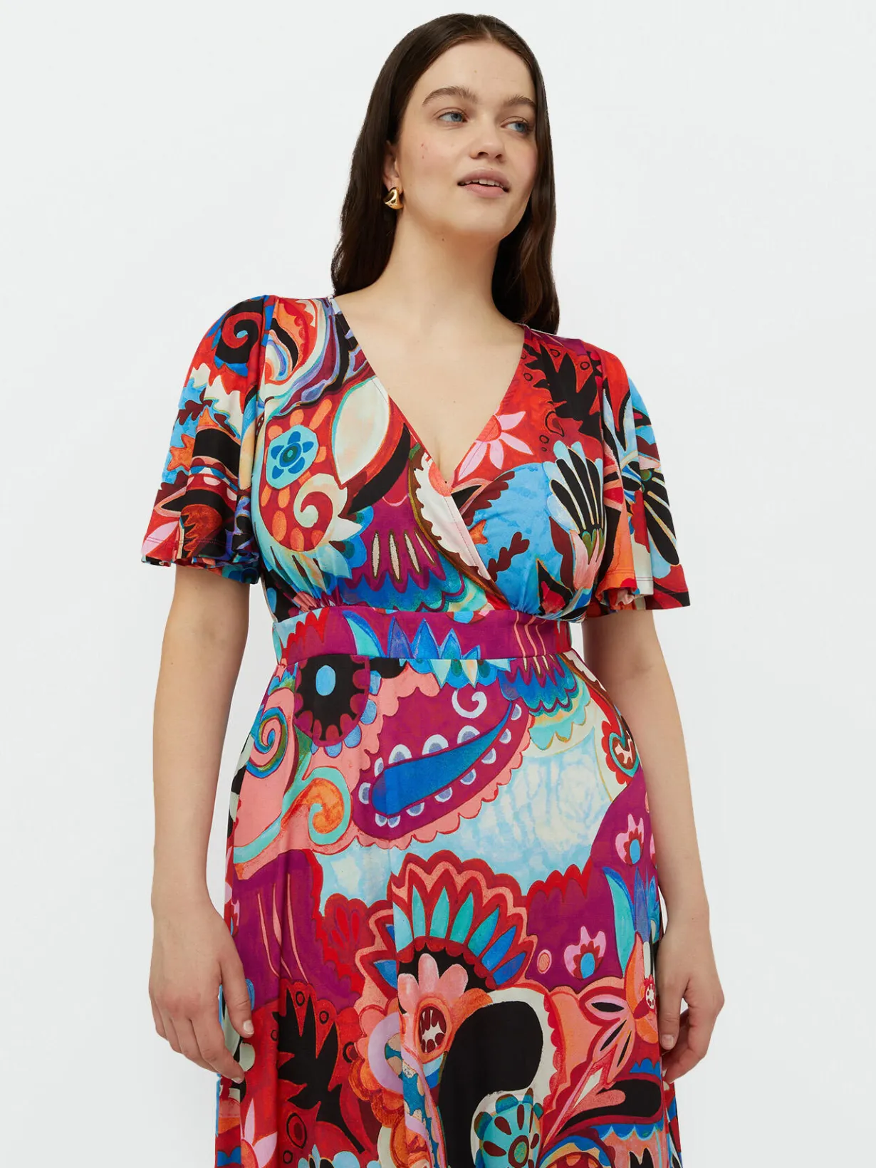 Fiorella Rubino Vestiti|Vestito Lungo Multicolor