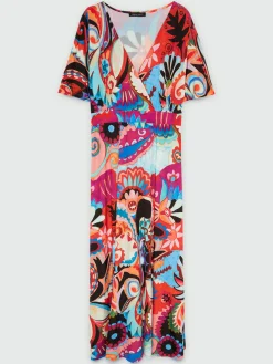 Fiorella Rubino Vestiti|Vestito Lungo Multicolor