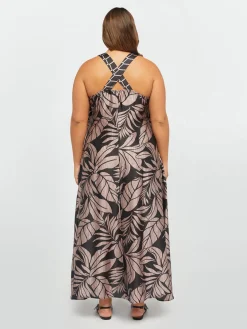 Fiorella Rubino Vestiti|Vestito Lungo Stampato