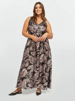 Fiorella Rubino Vestiti|Vestito Lungo Stampato