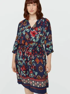 Fiorella Rubino Vestiti|Vestito Stampato Con Cintura